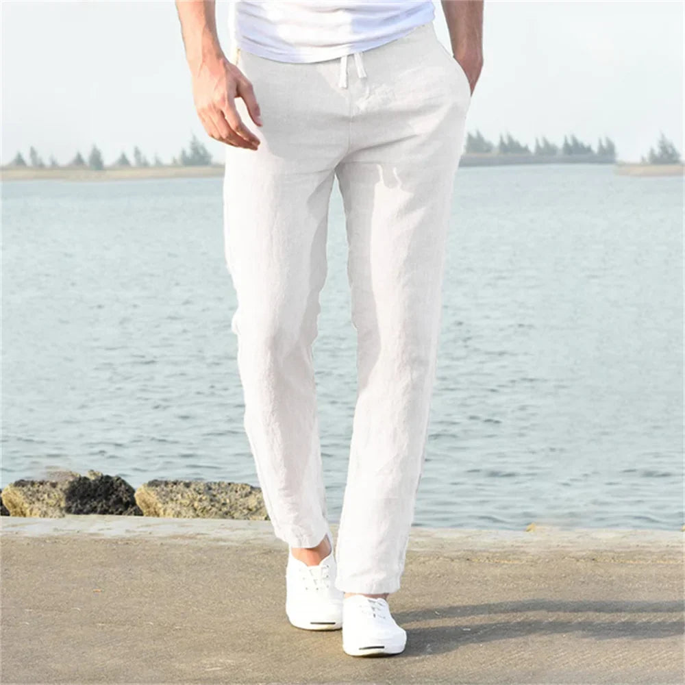 BRAIN™ | LIGHTWEIGHT LINEN PANTS