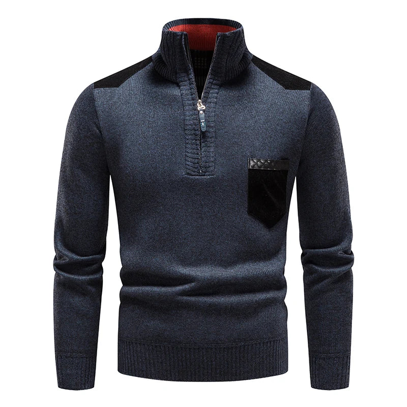 BRIAN™ | MEN'S FLEECE SWEATER WITH ZIP