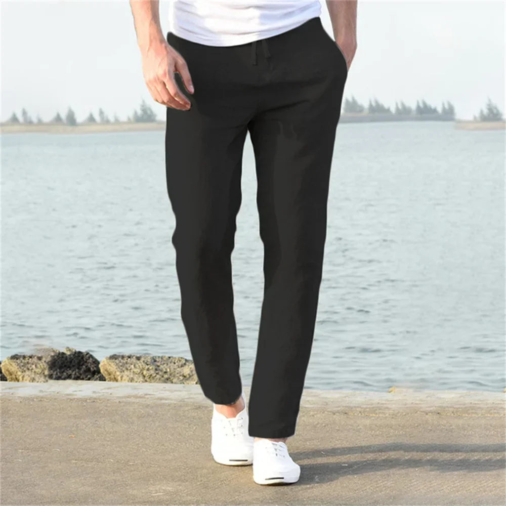 BRAIN™ | LIGHTWEIGHT LINEN PANTS
