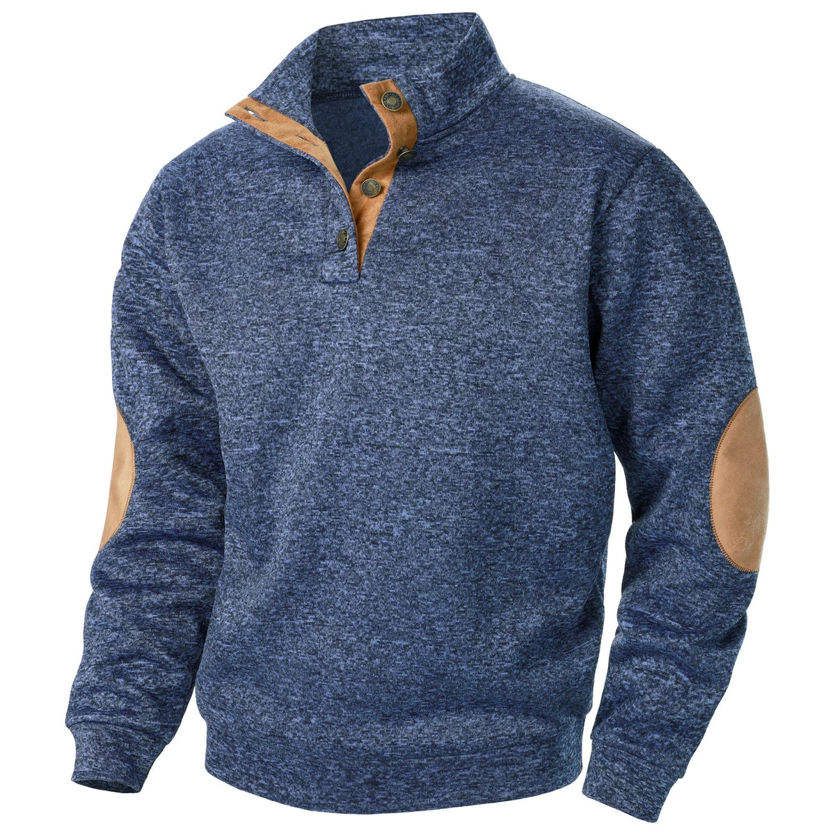 BRIAN™ | Mens Button-Neck High-Collar