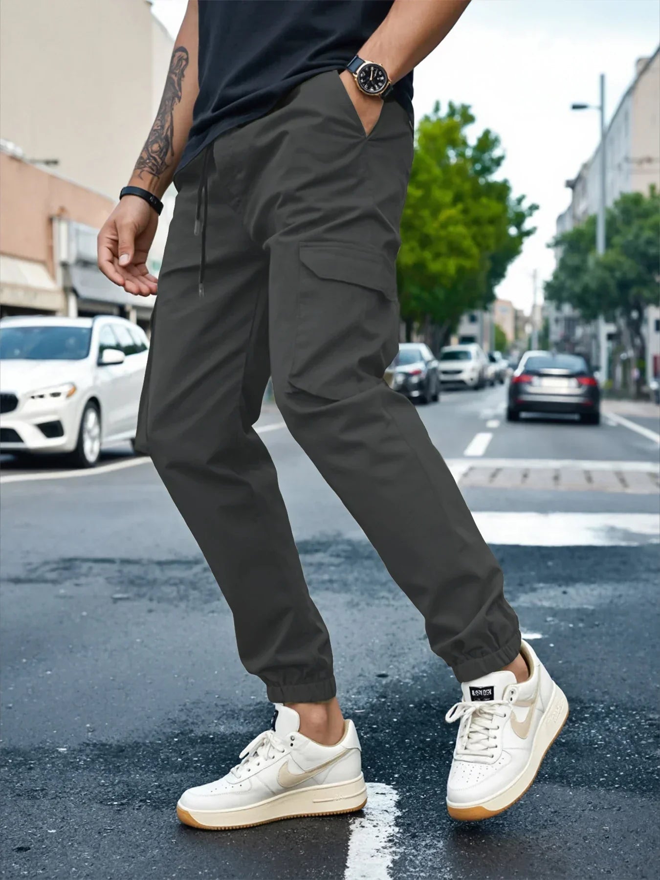 BRAIN™ | Men's Tapered Cargo Pants