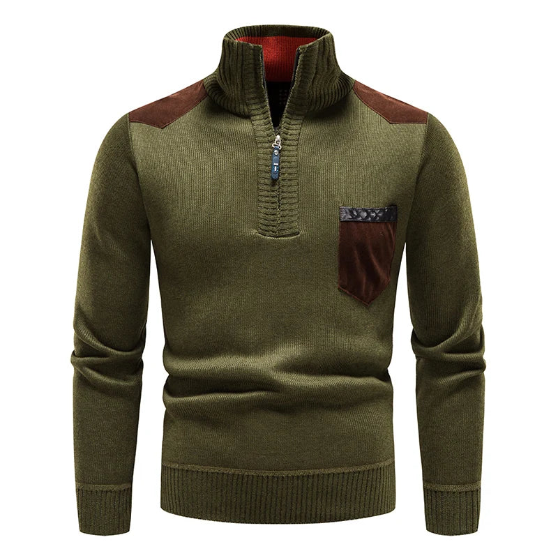 BRIAN™ | MEN'S FLEECE SWEATER WITH ZIP