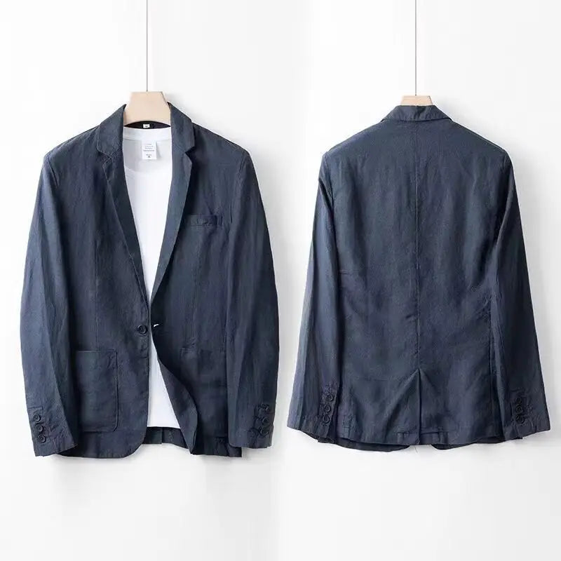 BRAIN™ | Men's Linen-Cotton Suit