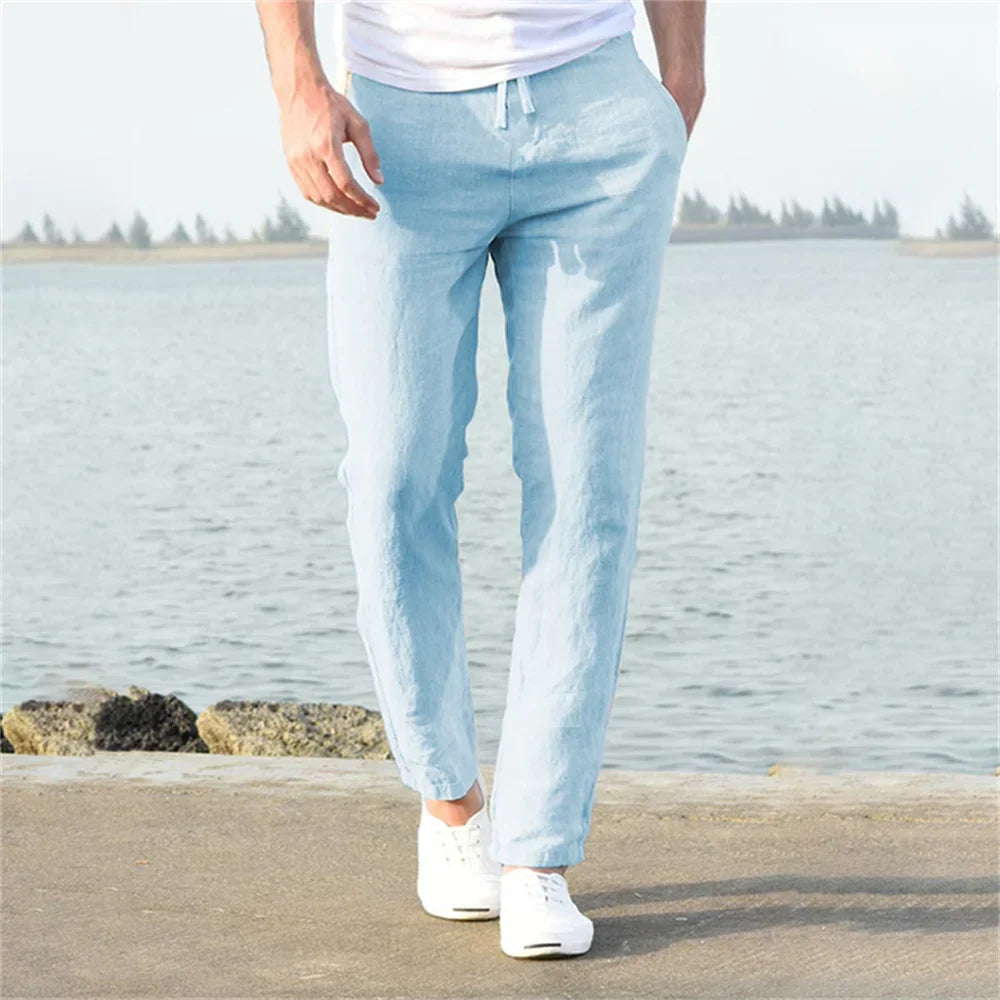 BRAIN™ | LIGHTWEIGHT LINEN PANTS