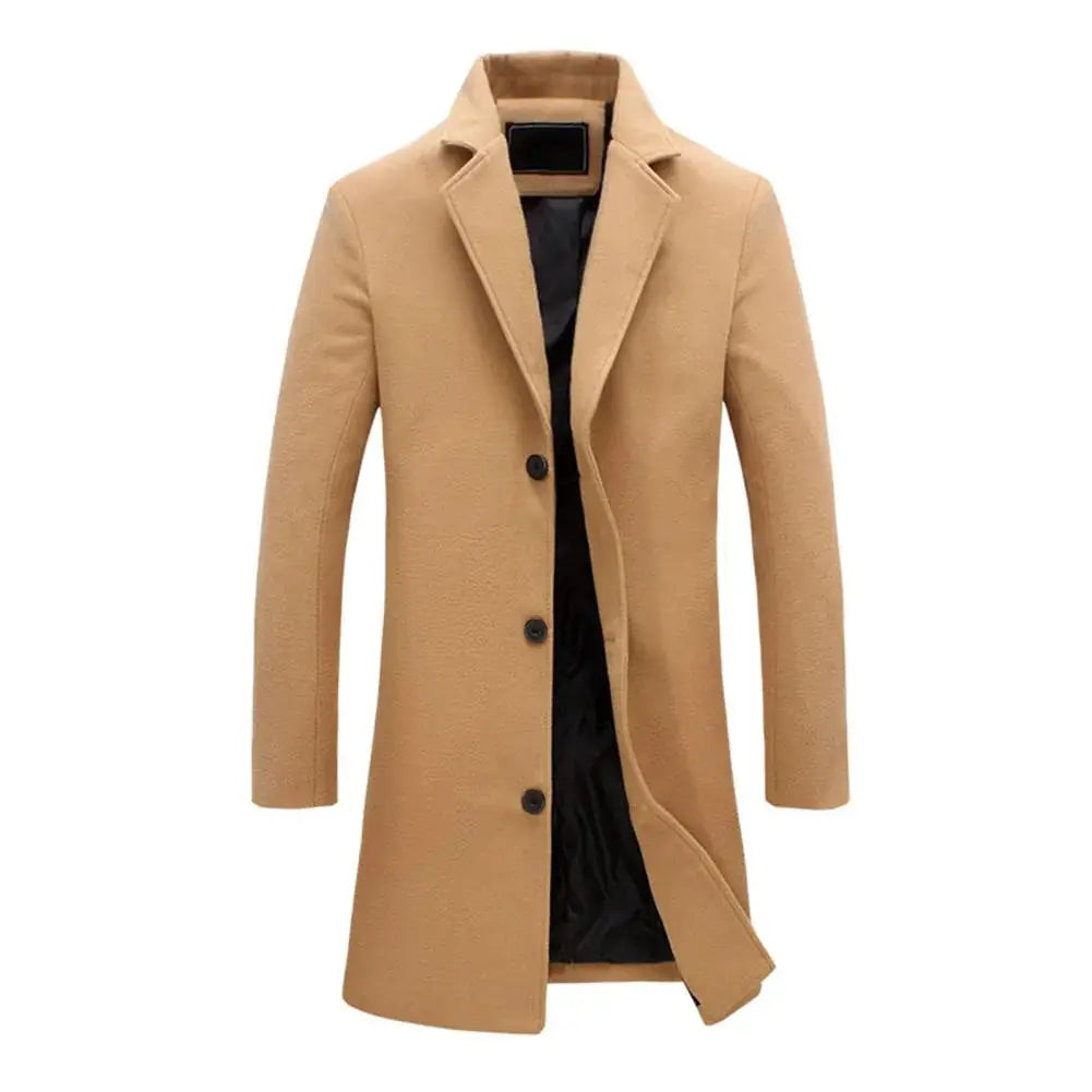 BRIAN™ | Wool Overcoat