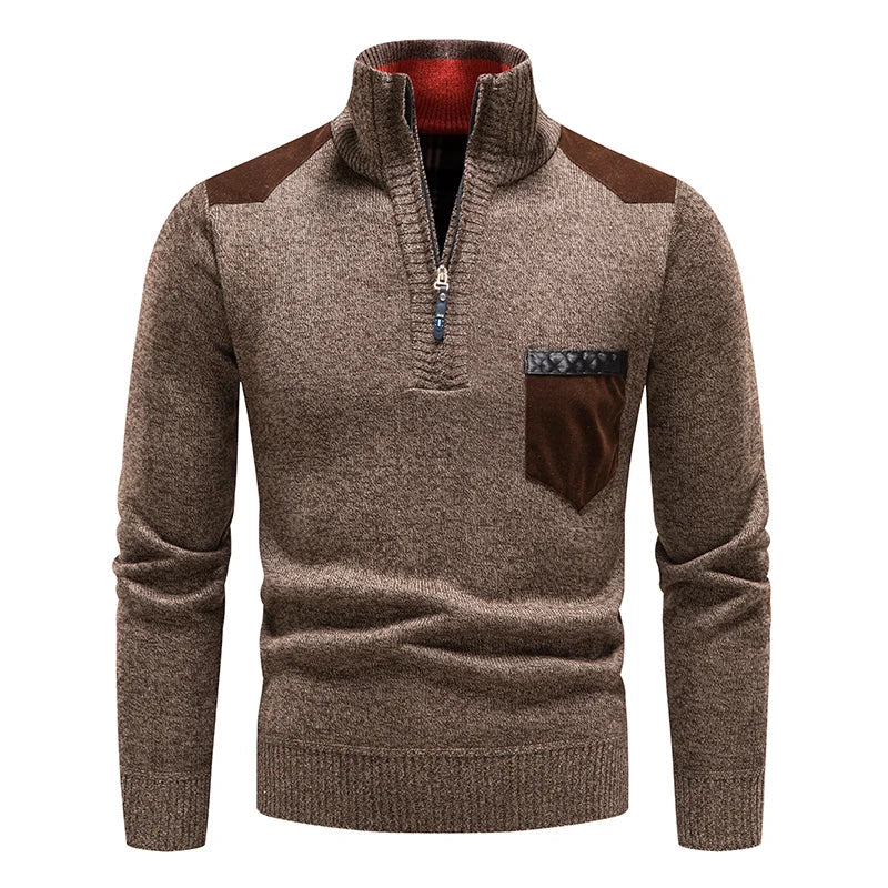 BRIAN™ | MEN'S FLEECE SWEATER WITH ZIP