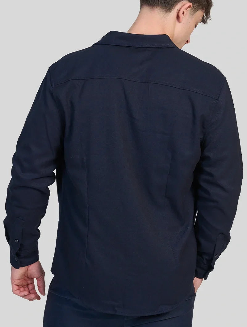 BRIAN™ | Simon Overshirt - Navy Blue