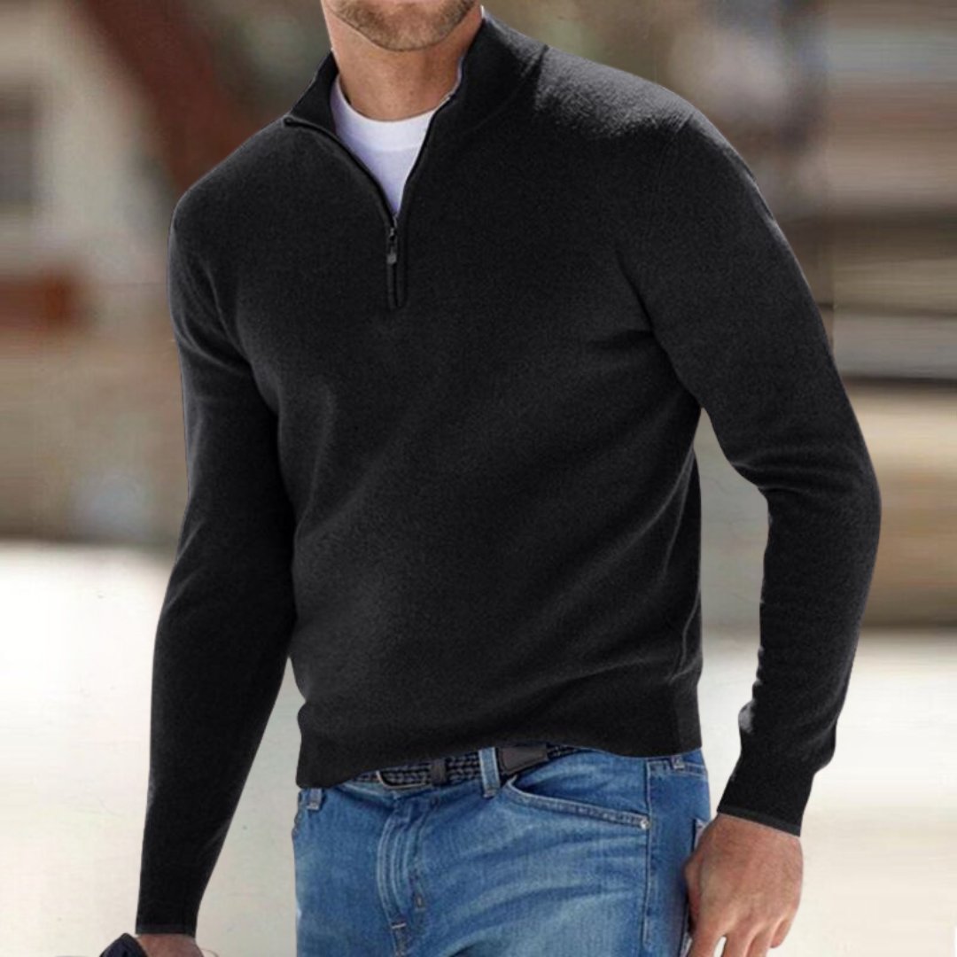 BRAIN™ | ZIP-UP PULLOVER FOR MEN