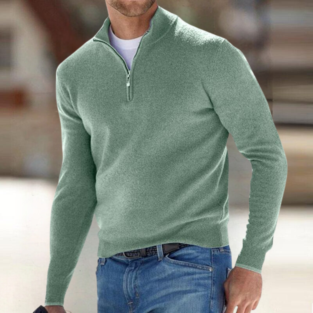 BRAIN™ | ZIP-UP PULLOVER FOR MEN