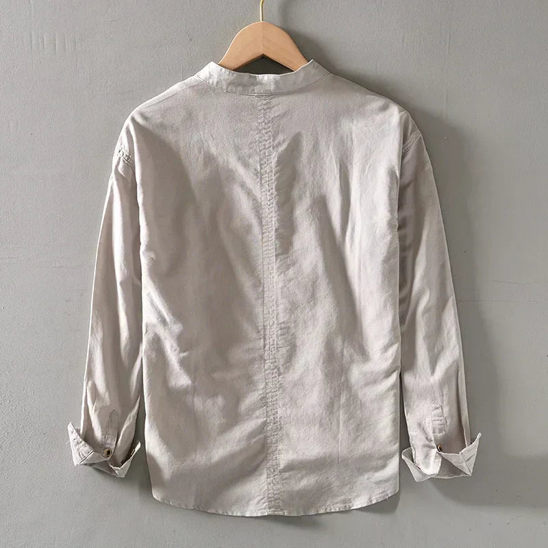 BRAIN™ | Minimalist Linen Shirt