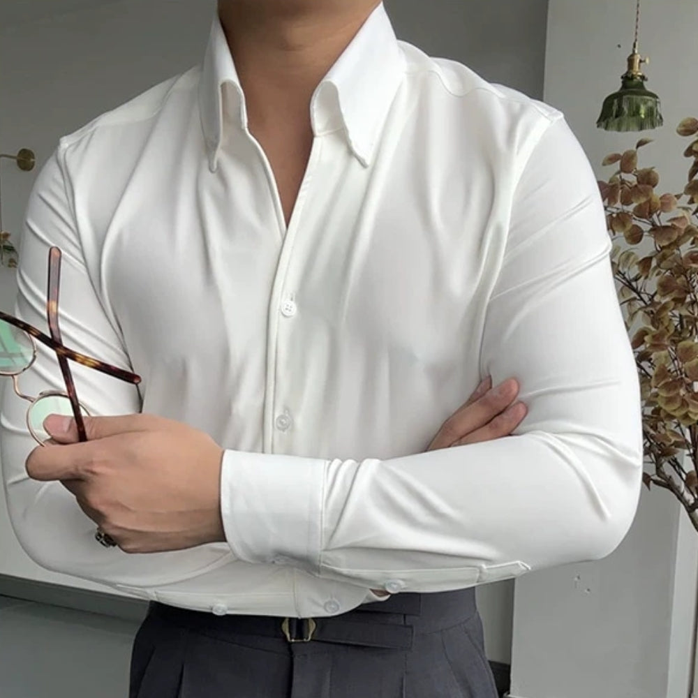 BRAIN™ | MEN'S BAMBOO V-NECK SHIRT