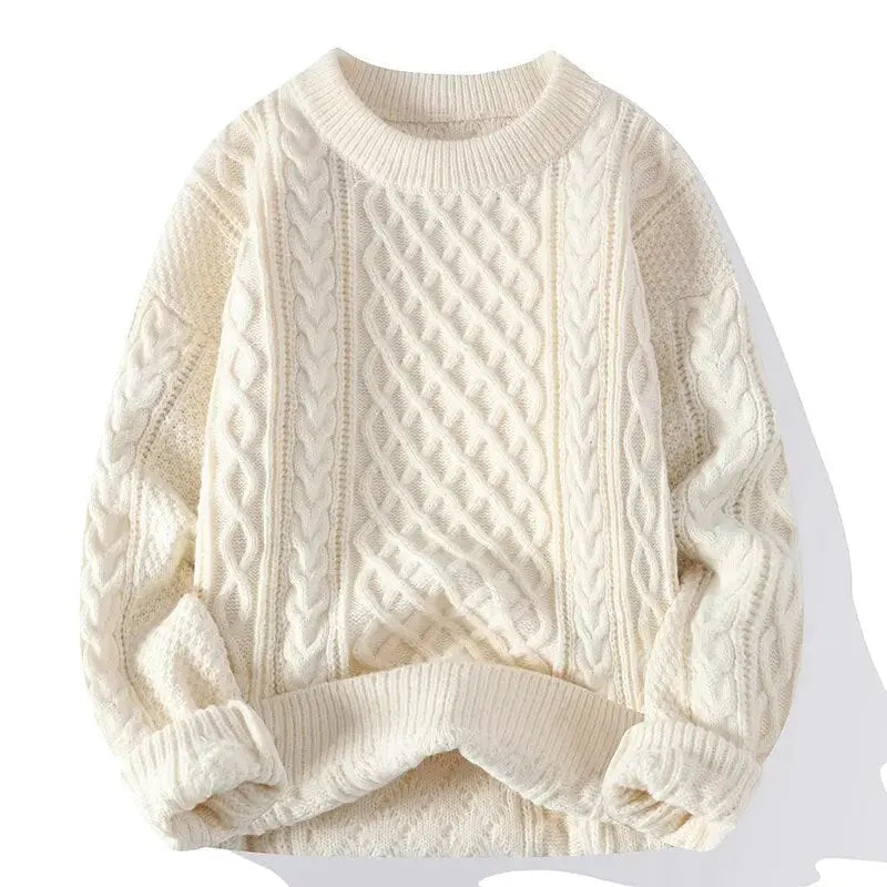 BRIAN™ | Morgan Crewneck Patterned Sweater