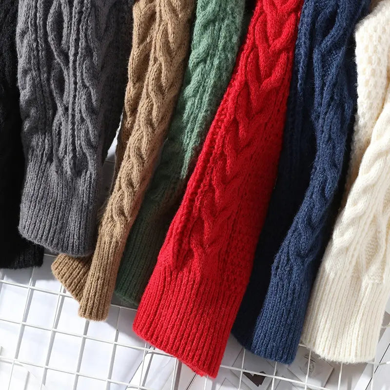 BRIAN™ | Morgan Crewneck Patterned Sweater
