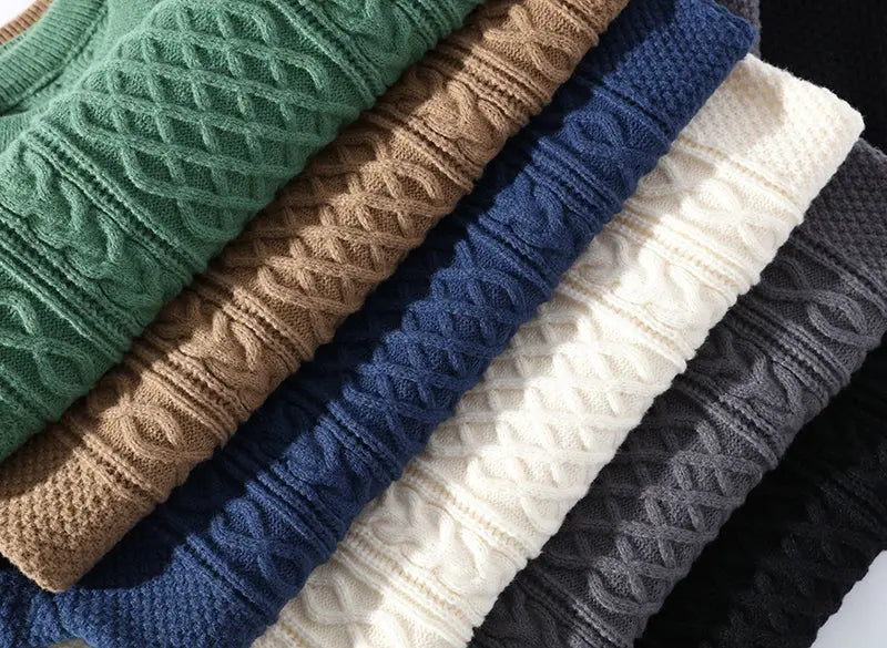 BRIAN™ | Morgan Crewneck Patterned Sweater