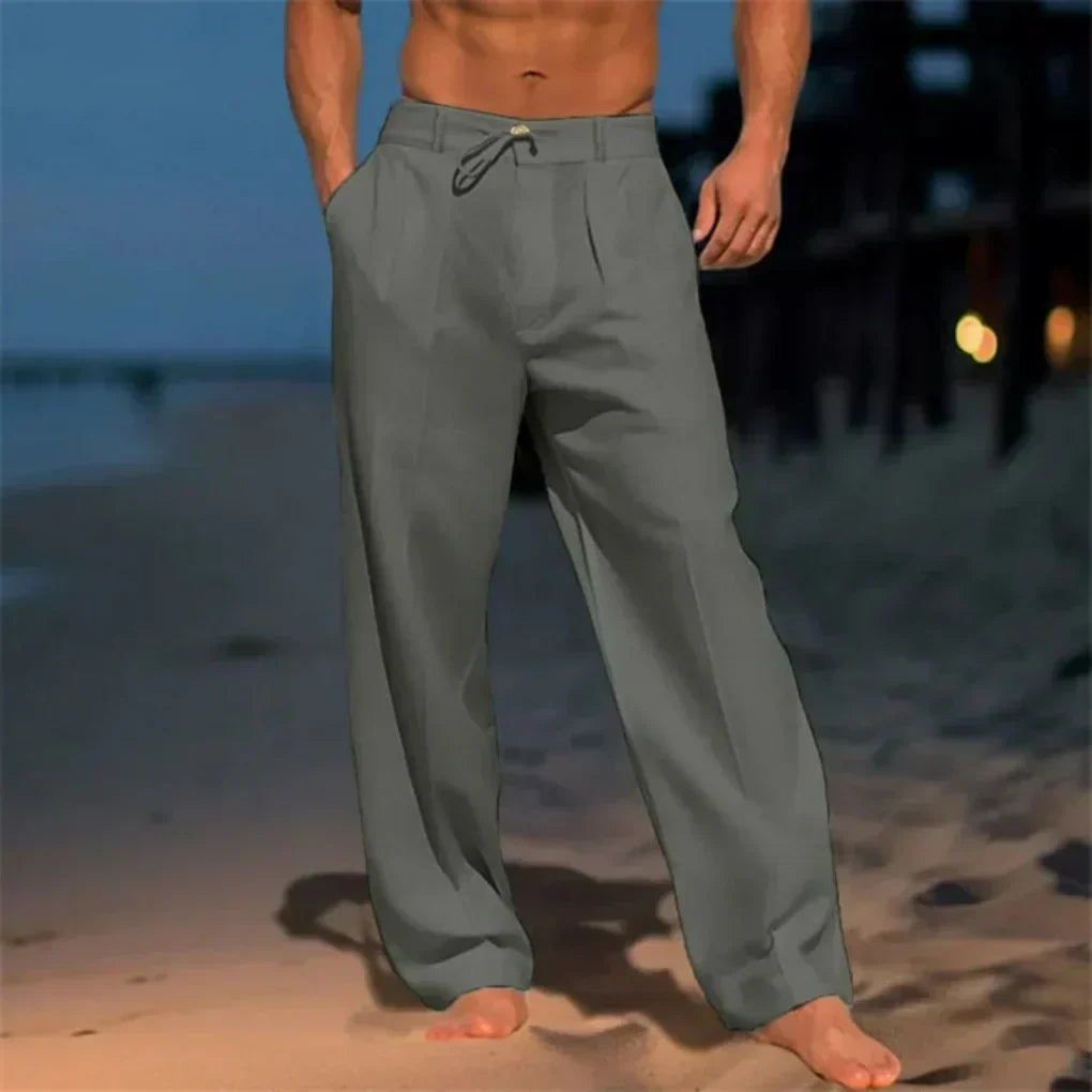 BRIAN™ | Men's Polyester Blend Trousers