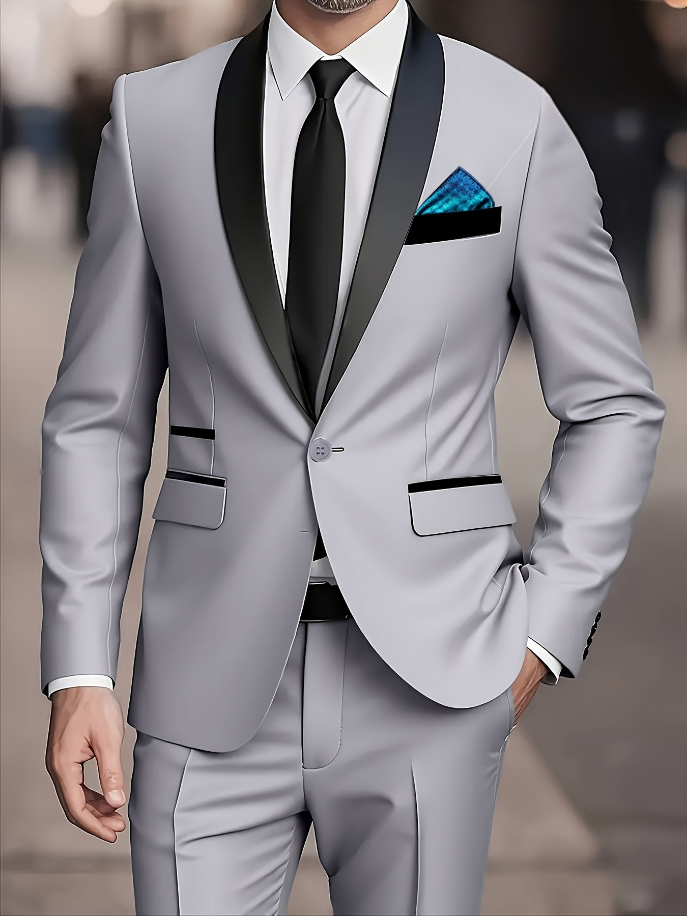 BRAIN™ | Men's Two-Piece Formal Suit Set
