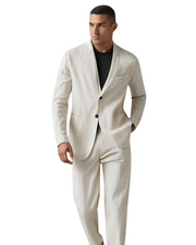 BRAIN™ | Men's Pure Linen Coord
