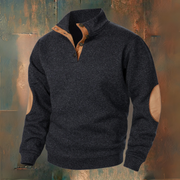 BRIAN™ | Mens Button-Neck High-Collar