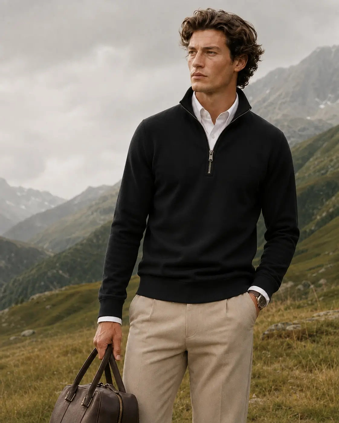 BRIAN™ | The Zermatt Quarter-Zip