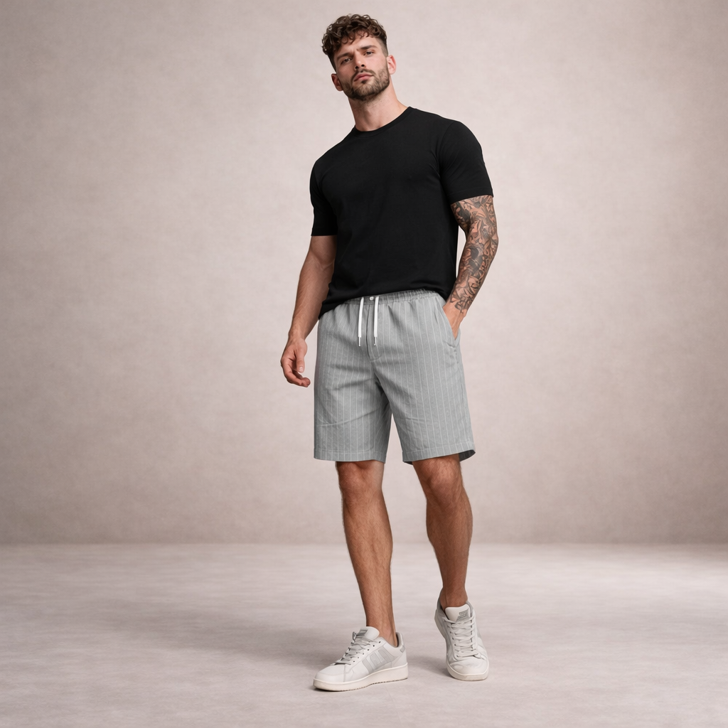 BRAIN™ | Casual Linen Shorts