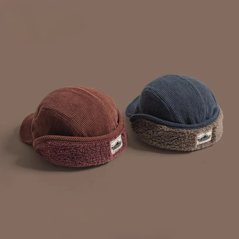 BRIAN™ | Frostline Corduroy Earflap Cap