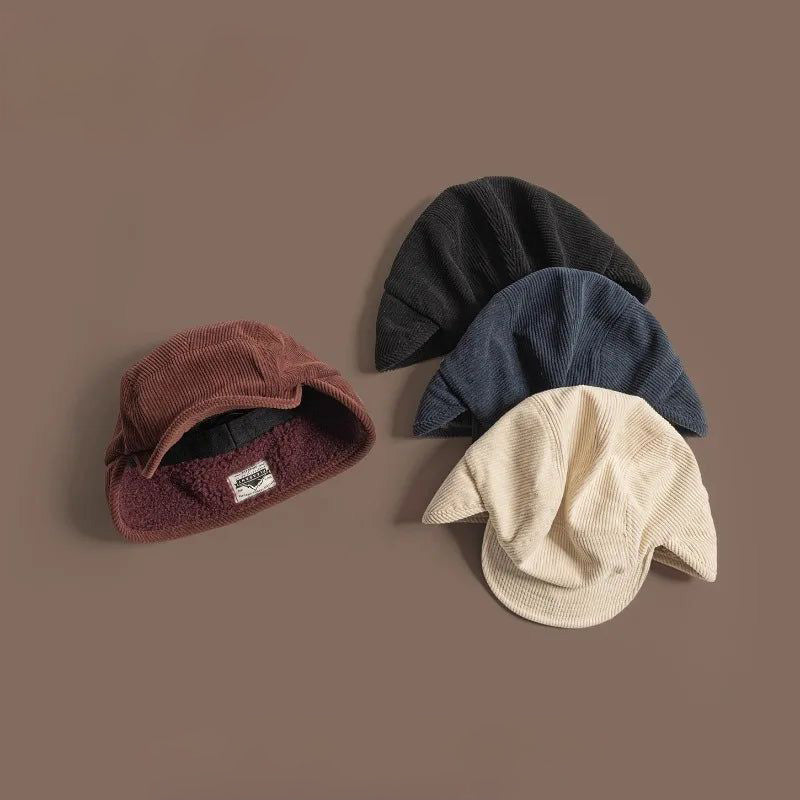 BRIAN™ | Frostline Corduroy Earflap Cap
