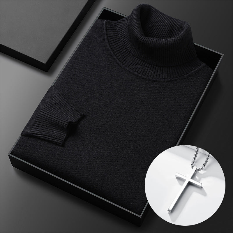 BRIAN™ | Men's Solid-Color Premium Turtleneck Sweater