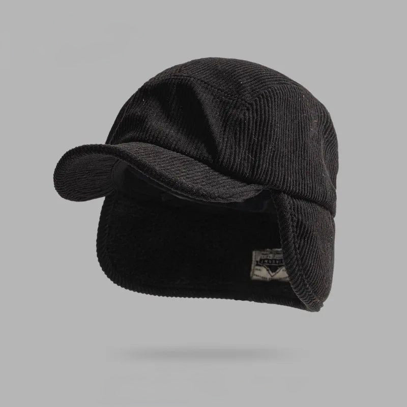 BRIAN™ | Frostline Corduroy Earflap Cap