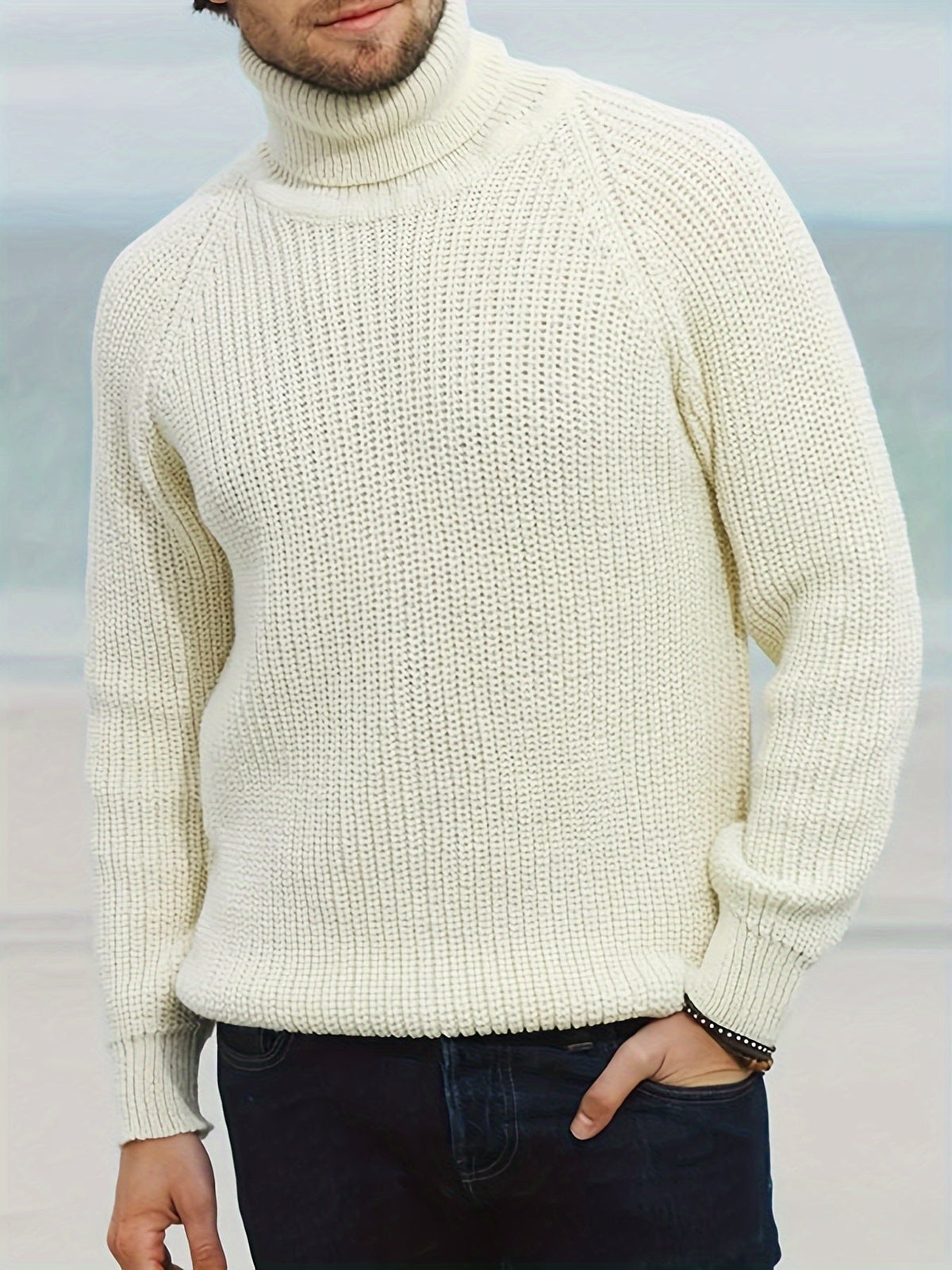 BRIAN™ | Alexander Warm Knitted Turtleneck Sweater for Winter
