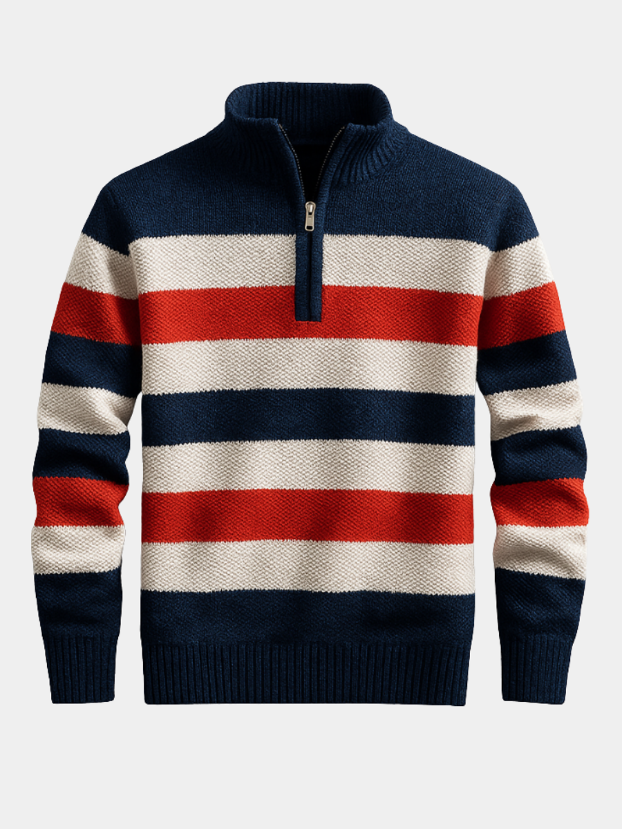 BRIAN™ | Mens Zip-Up Knit