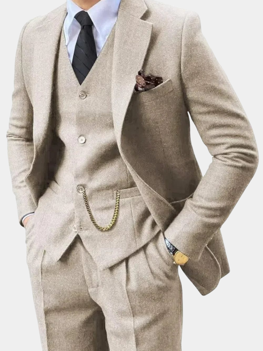 BRAIN™ | HERRINGBONE SUIT