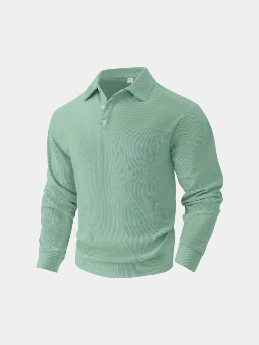 BRAIN™ | Long-Sleeve Corduroy Shirt