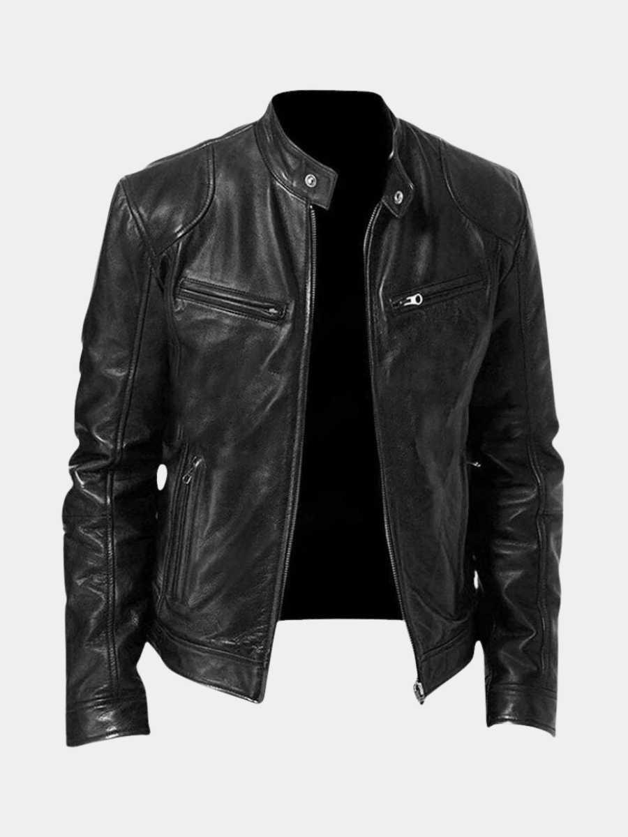 BRIAN™ | ELEGANT LEATHER JACKET