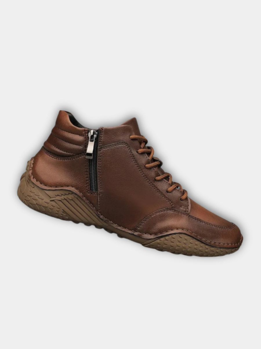 BRAIN™ | MENS LEATHER ANKLE BOOTS
