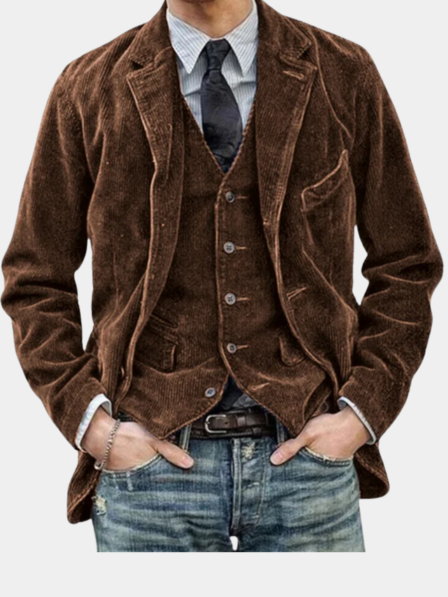 BRIAN™ | Men's Jacket and Waistcoat Set
