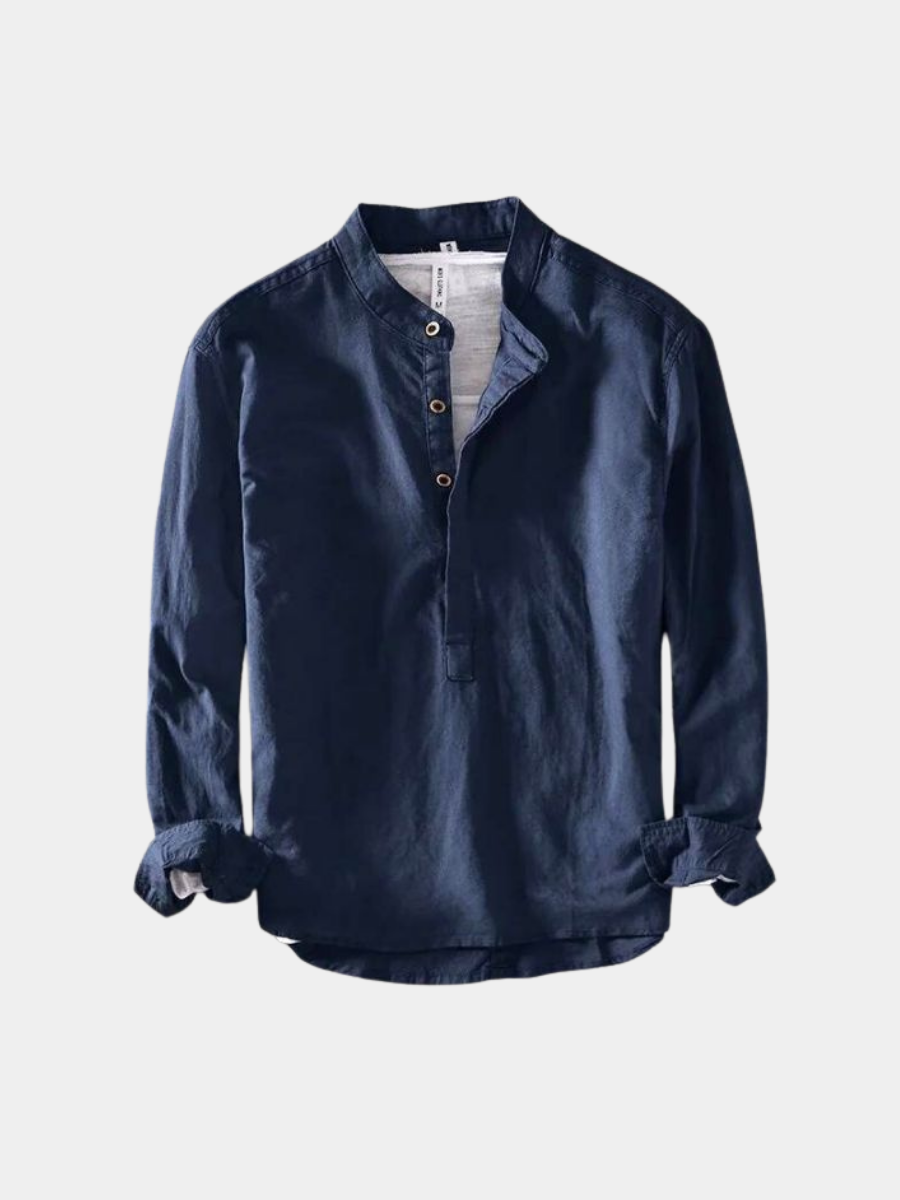 BRAIN™ | Minimalist Linen Shirt