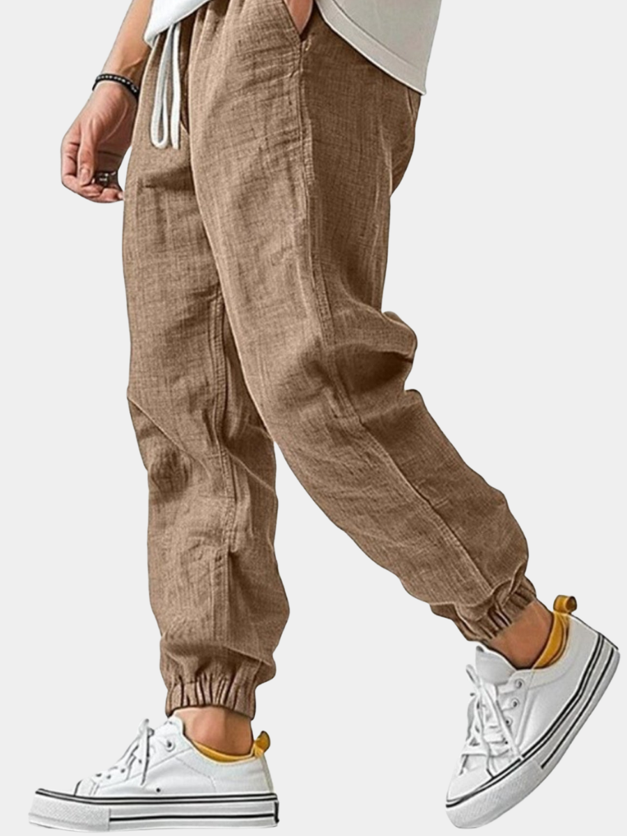 BRAIN™ | Men's Cotton-Linen Joggers