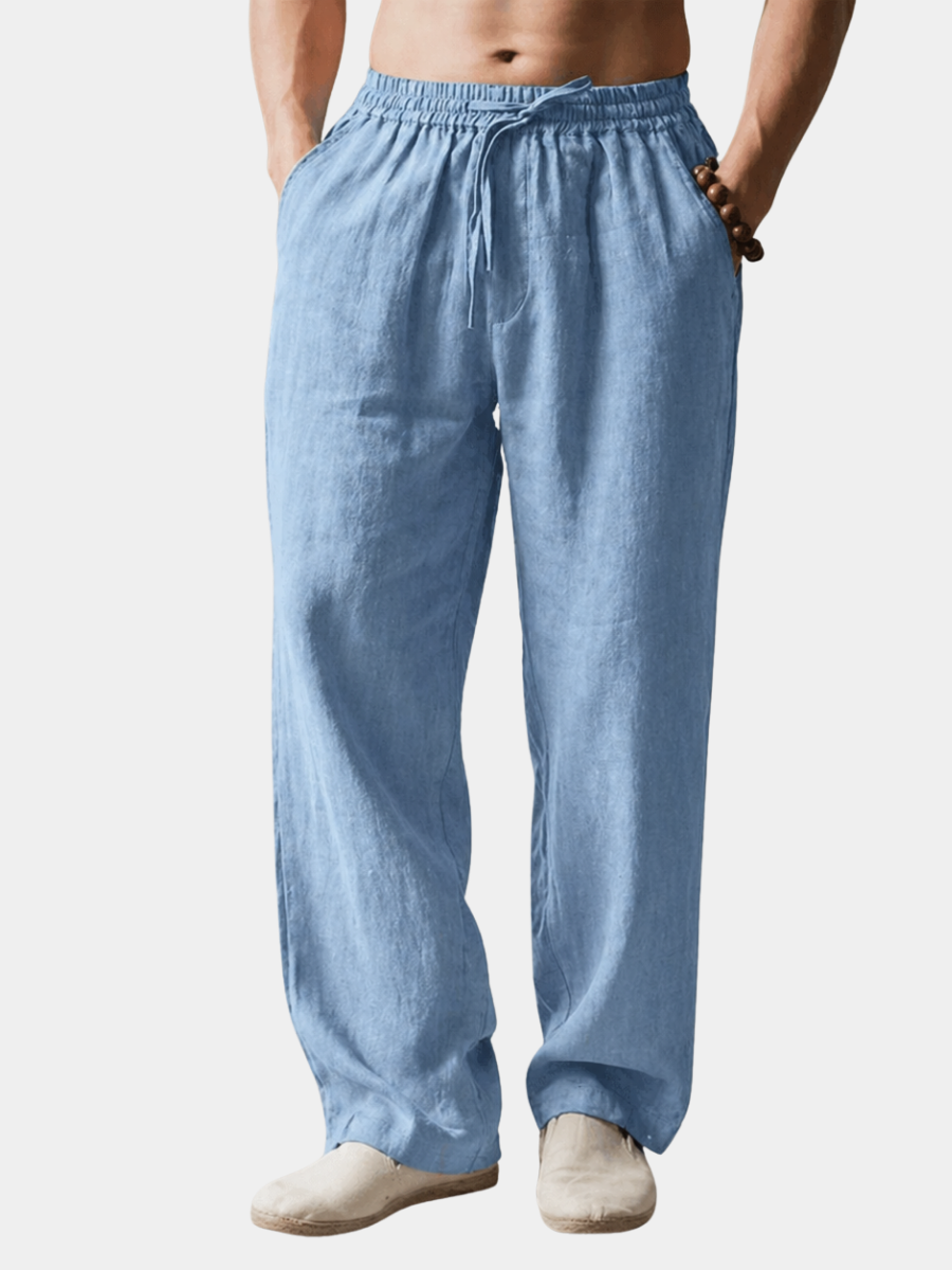BRIAN™ | Men's Drawstring Cotton-Linen Trousers