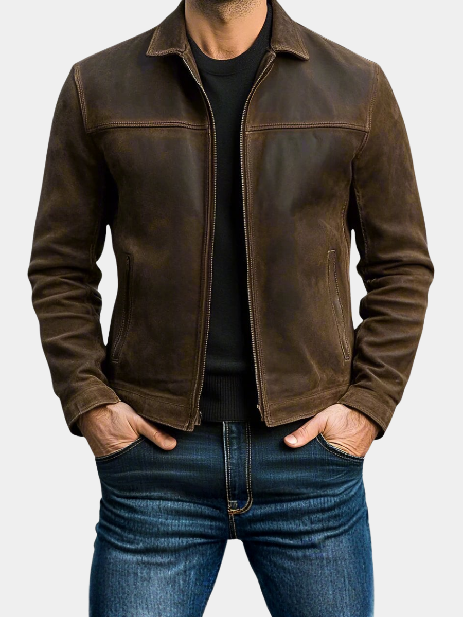 BRIAN | REFINED ZIPPERED JACKET FOR MEN