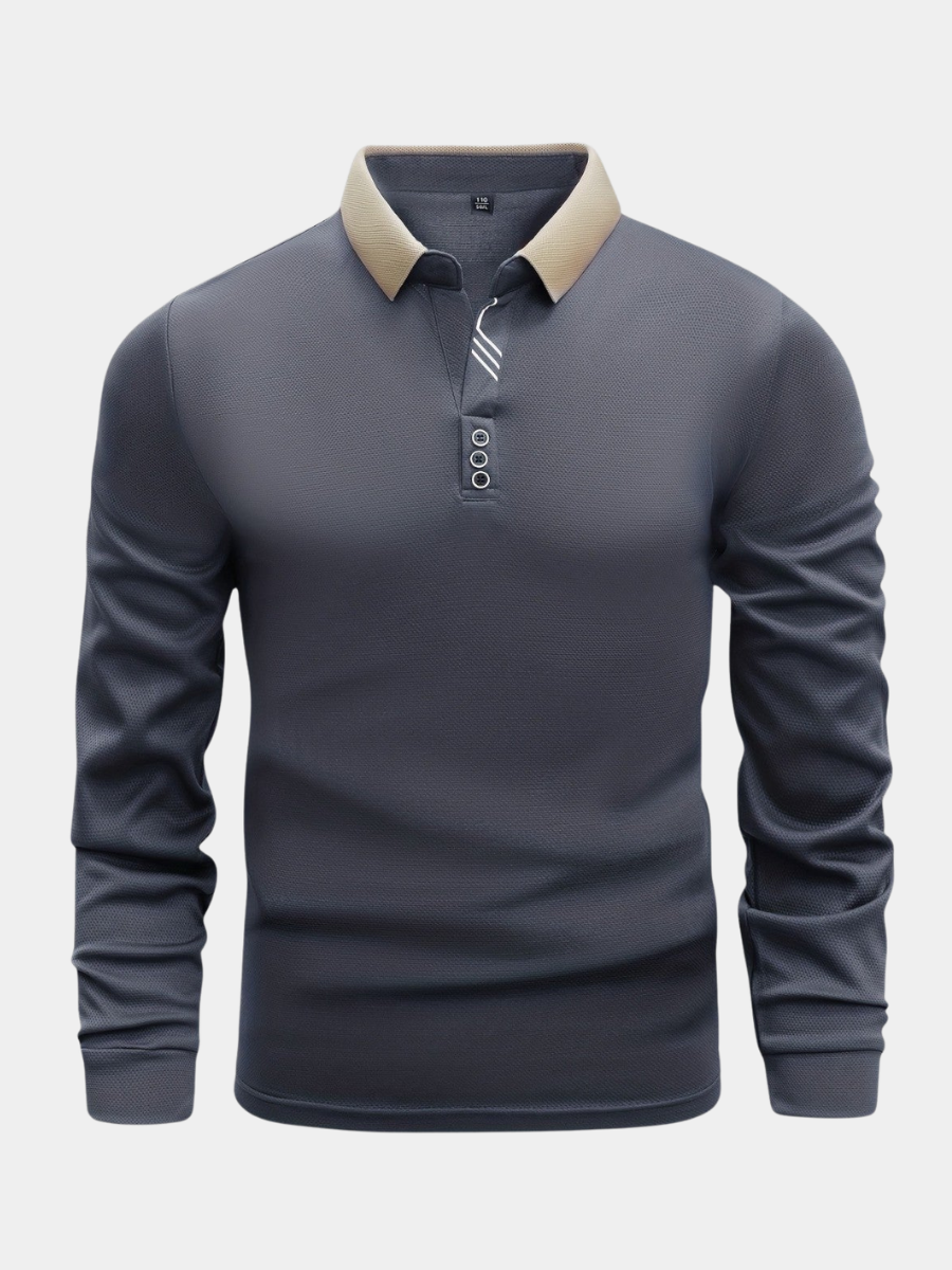 BRIAN™ | Year-Round Long Sleeve Polo
