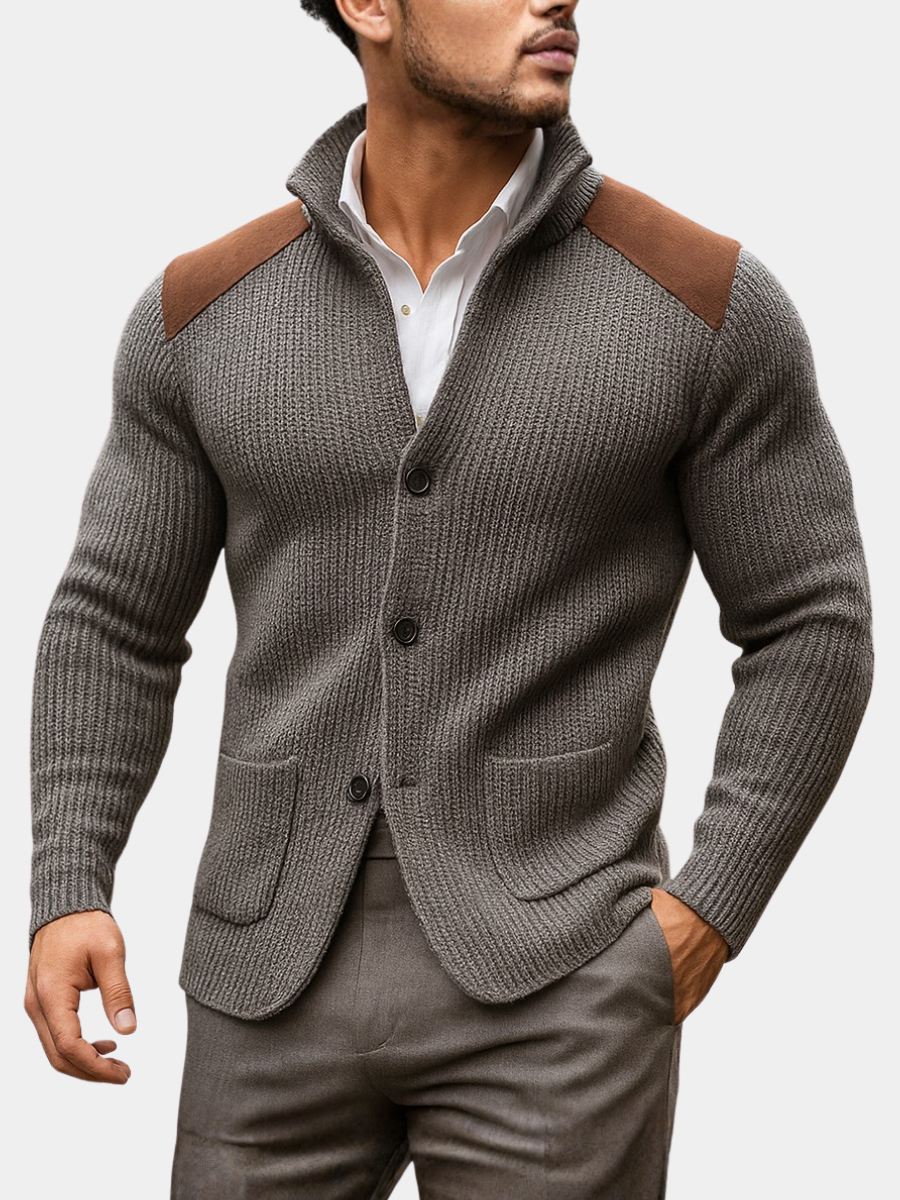 BRIAN™ | TEXTURED KNIT BLAZER