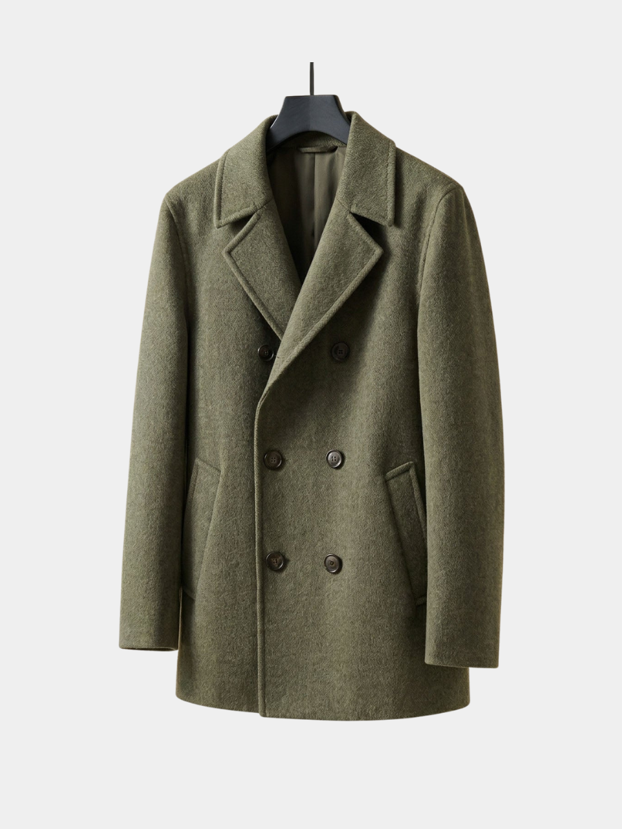 BRIAN™ | Men's Military-Style Peacoat