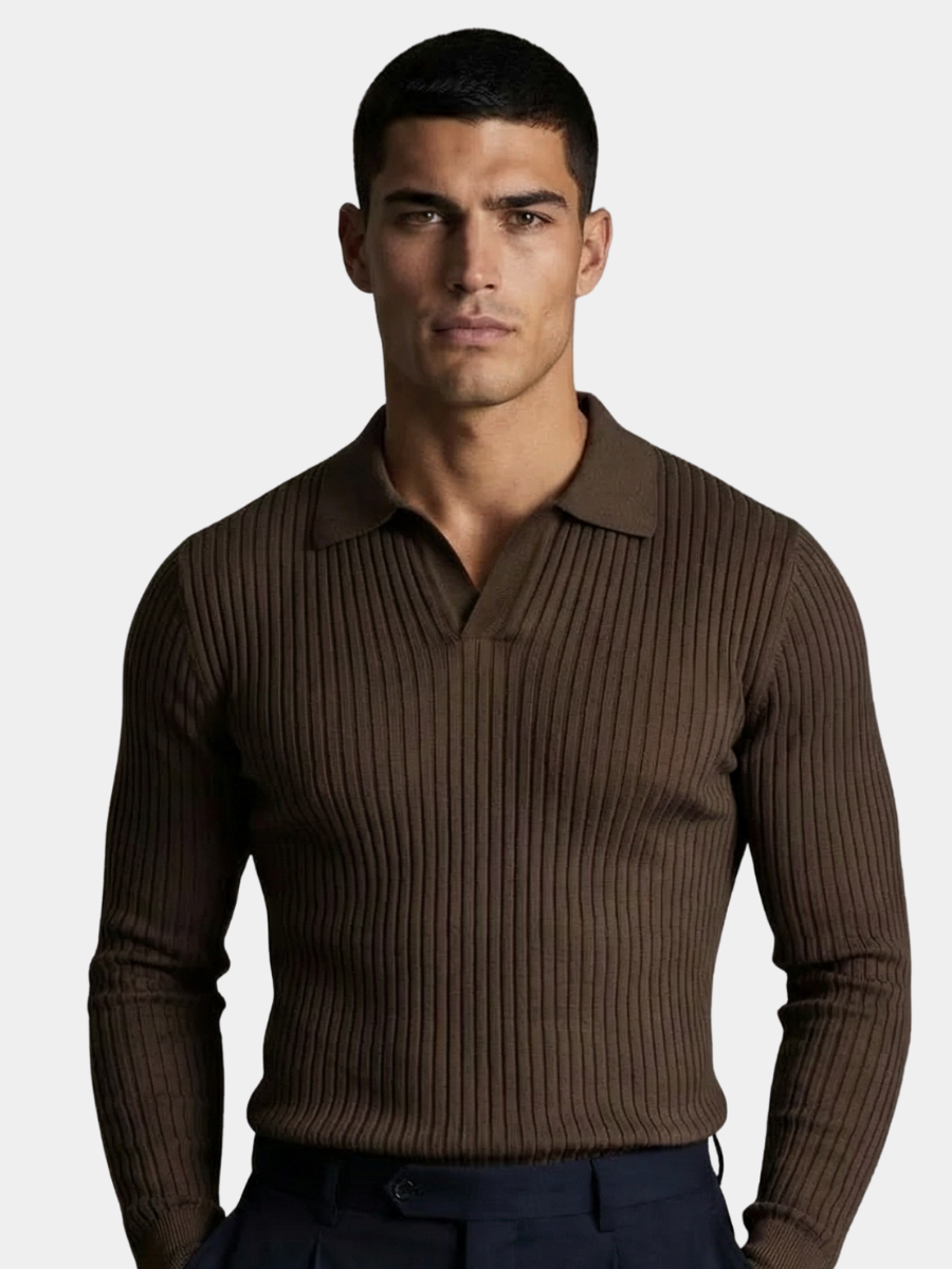 BRAIN™ | OPEN COLLAR SHIRT FOR MEN