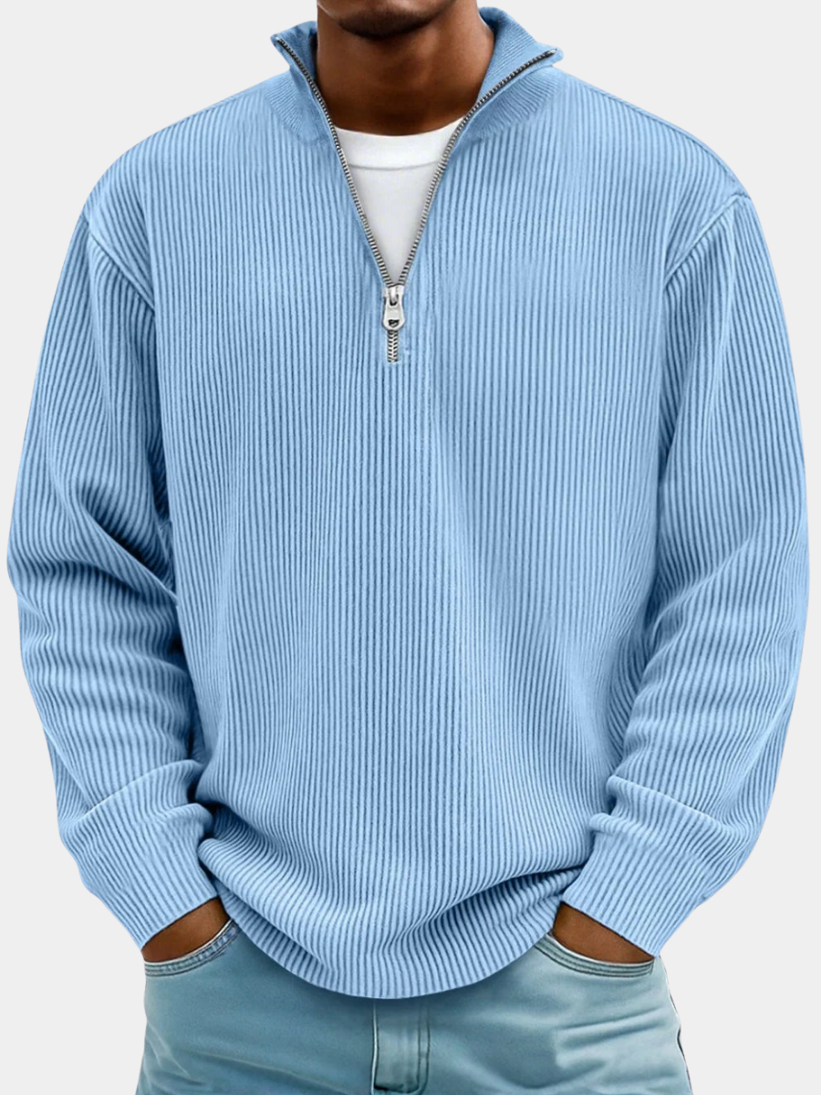 BRAIN™ | HALF ZIP SWEATER