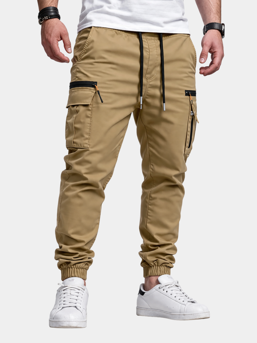 BRIAN™ | Men's Tapered Stretch Joggers