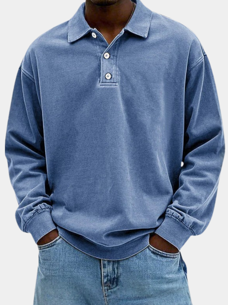 BRAIN™ | DAILY LONG SLEEVE POLO