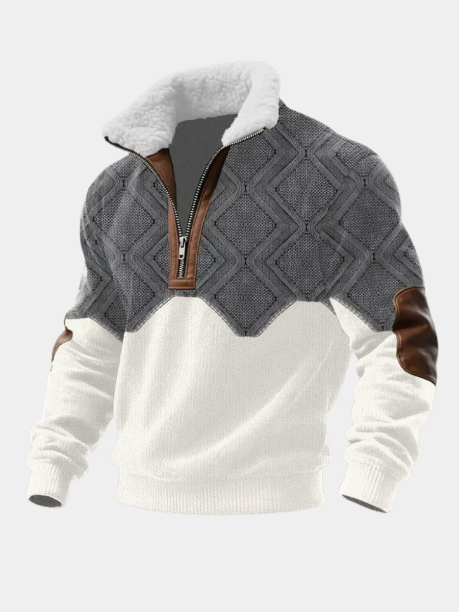 BRIAN™ | HIGH COLLAR SWEATER