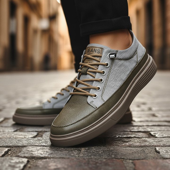 BRAIN™ | MEN'S LEATHER SNEAKERS