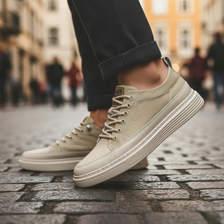 BRAIN™ | MEN'S LEATHER SNEAKERS