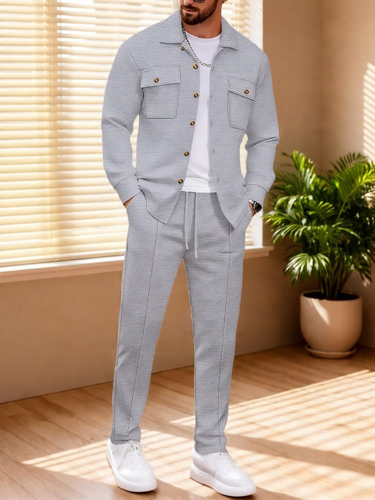 BRIAN™ | Refined Casual Two-Piece Set